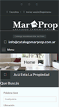 Mobile Screenshot of catalogomarprop.com.ar